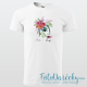 Pánske tričko „Tvár z kvetov“