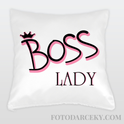 Vankúš "BOSS lady"