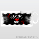 Hrnček "Jesus loves me"