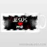 Hrnček "Jesus loves me"