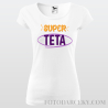 Dámske tričko "Super teta"