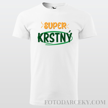 Pánske tričko "Super krstný"