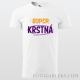 Dámske tričko "Super krstná"