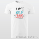 Pánske tričko "I love korean dramas"