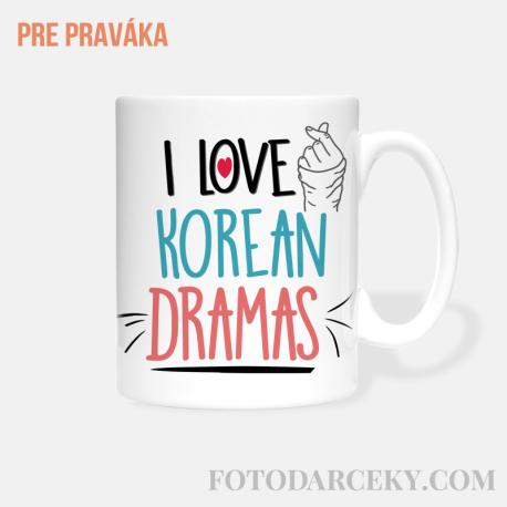 Hrnček „I love chinese dramas“