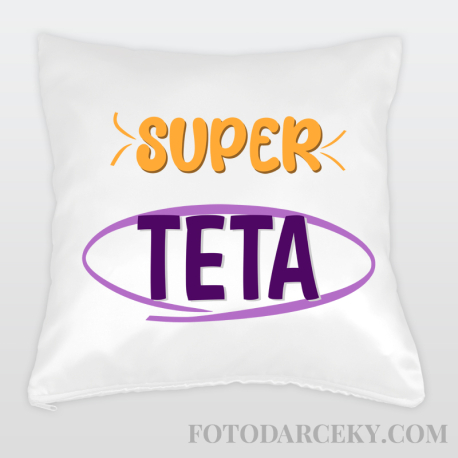 Vankúš "Super teta"