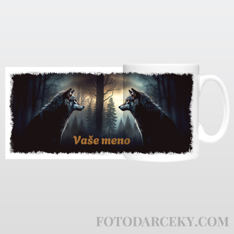 Hrnček s menom - vlk