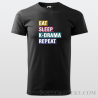 Pánske tričko "Eat, sleep, k-drama, repeat"