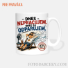 Hrnček „Dnes nepracujem. Dnes sa odparujem"