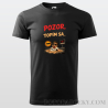 Pánske tričko "Pozor, topím sa"