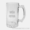 Pivný krígeľ číre sklo 400ml