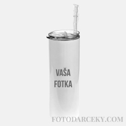 Termohrnček vysoký 600ml biely