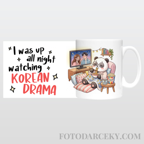 I was up all night watching korean drama
