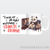 Hrnček „I was up all night watching chinese drama“