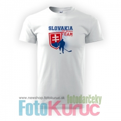 Bavlnené tričko "Hokej Slovakia"