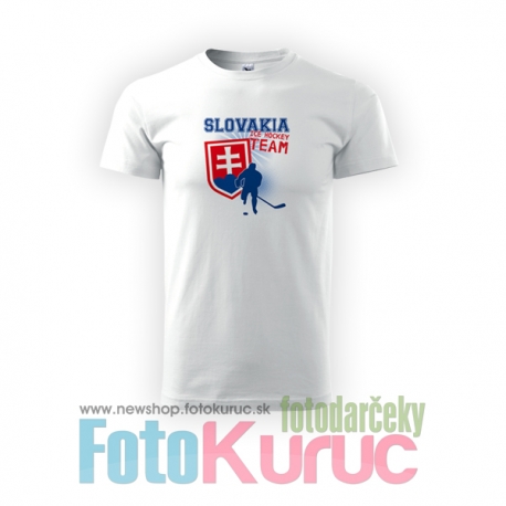 Detské bavlnené tričko "Hokej Slovakia"