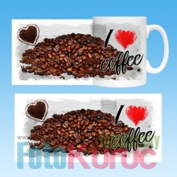 Hrnček „I ♥ coffee“